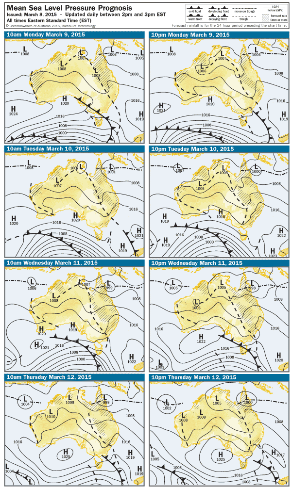 Synoptic Chart Western Australia