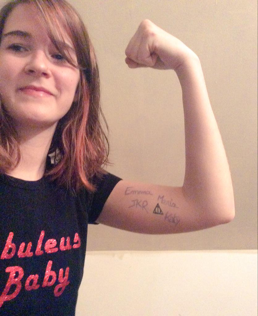 MatMiniMum's tweet photo. Women who inspires me: @EmWatson @jk_rowling @MariaSharapova @katyperry 👏 #SuperFemmes #InternationalWomensDay http://t.co/OLaxfopyGc