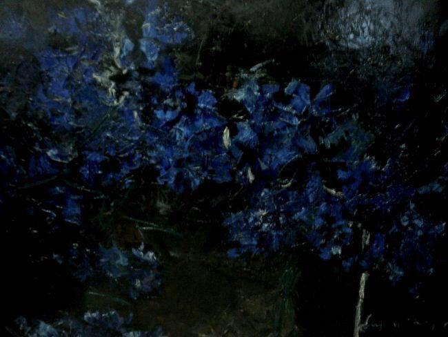 lukeasart's tweet photo. Blue flowers, Eugen Raportoru http://t.co/cIYBtHcSTF