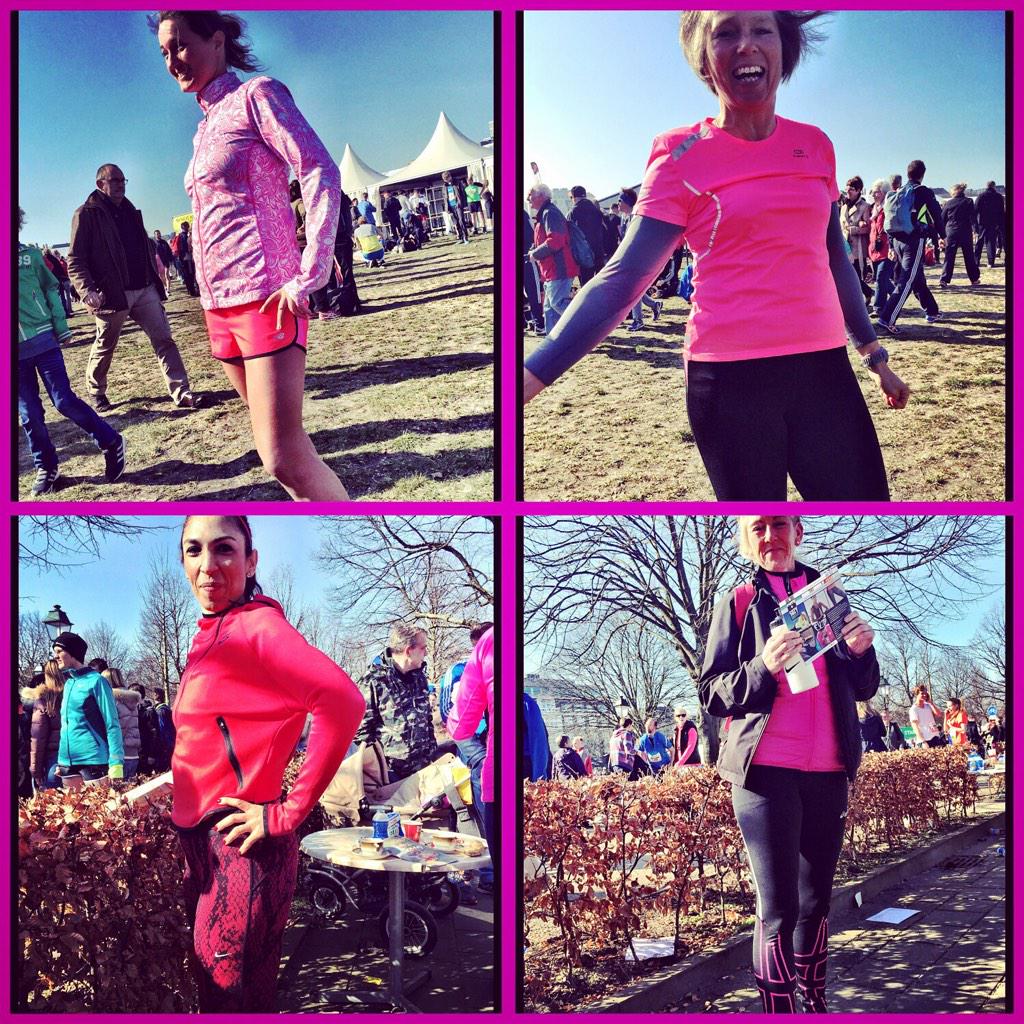 HupLopen's tweet image. En dat op #vrouwendag RT @SuzyDoesIt: Mooi roze dames! Looking good😊! #cpcloop #CPC15.