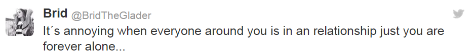FabiJunoGrande's tweet photo. it's annoying when this person who says this gets in a relationship too... http://t.co/8gxE8b5DeH