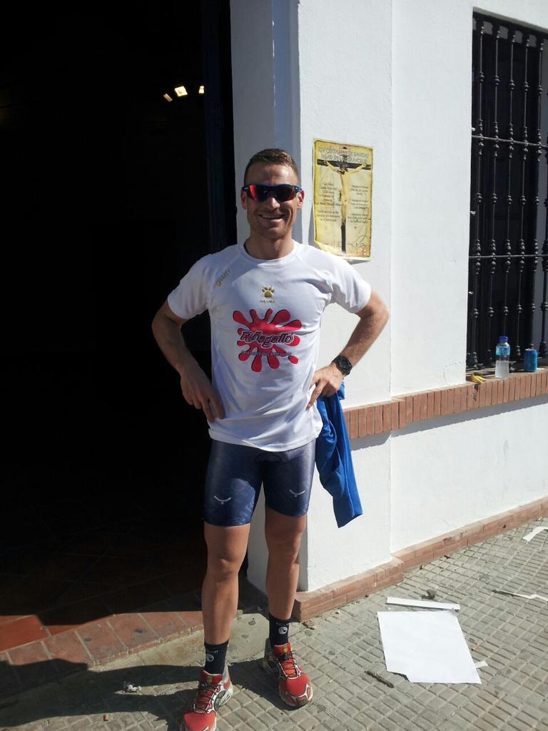 RaulBonora's tweet photo. 7° absoluto hoy en el I duatlón de la Puebla de Cazalla( Sevilla). http://t.co/inqwq6ov9f