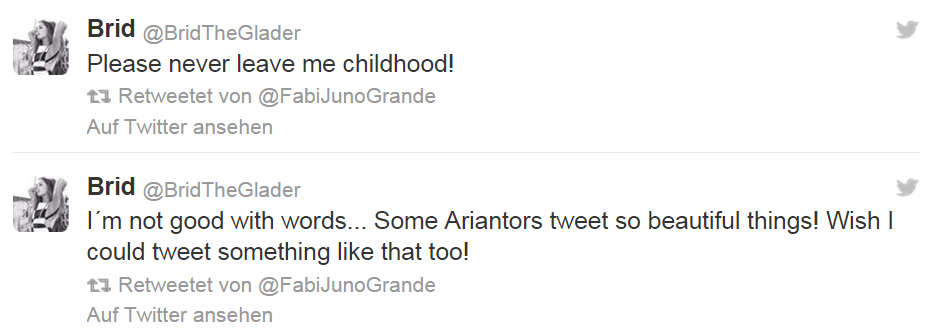 FabiJunoGrande's tweet photo. and retweed number four and five! What would have happened if I never met her? Would I be happier or more sad now? http://t.co/MKnUlkHRAN