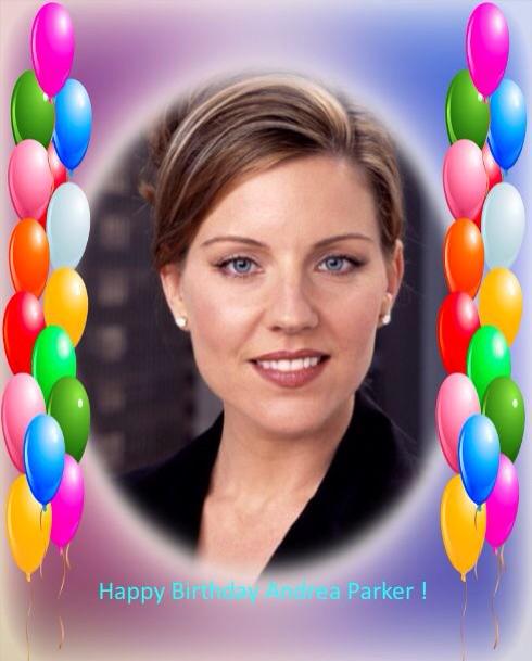  Happy Birthday Andrea Parker your an amazing actress we love you have a wonderful day 