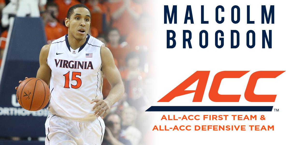 UVAMensHoops's tweet photo. Congrats to Malcolm Brogdon, All-ACC 1st Team &amp; All-ACC Defensive Team http://t.co/yfaIkE5a37