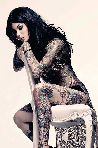 Happy birthday to the lovely kat von d 