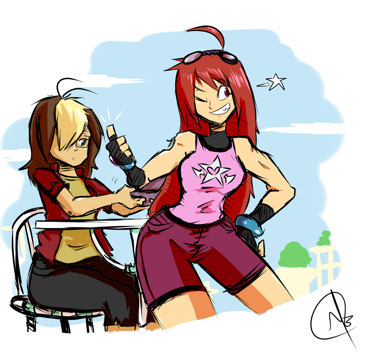SI_Works's tweet photo. A fun #InternationalWomensDay sketch! http://t.co/oXMkvINHdW