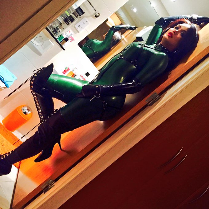 Just finish my latex photoshoot #AMAZING no? http://t.co/ctoFDBVIgh<a href="/tag/amazing"class="tags">#AMAZING</a>