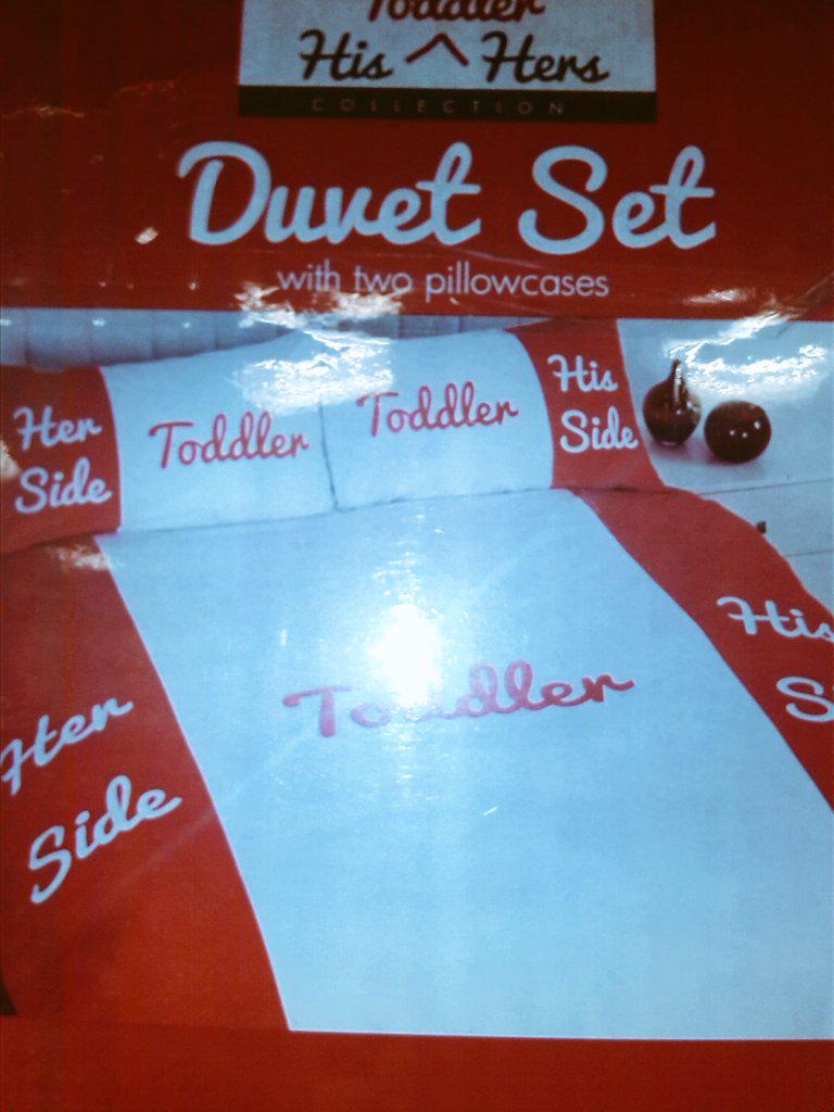 Got my new duvet covers, so true.