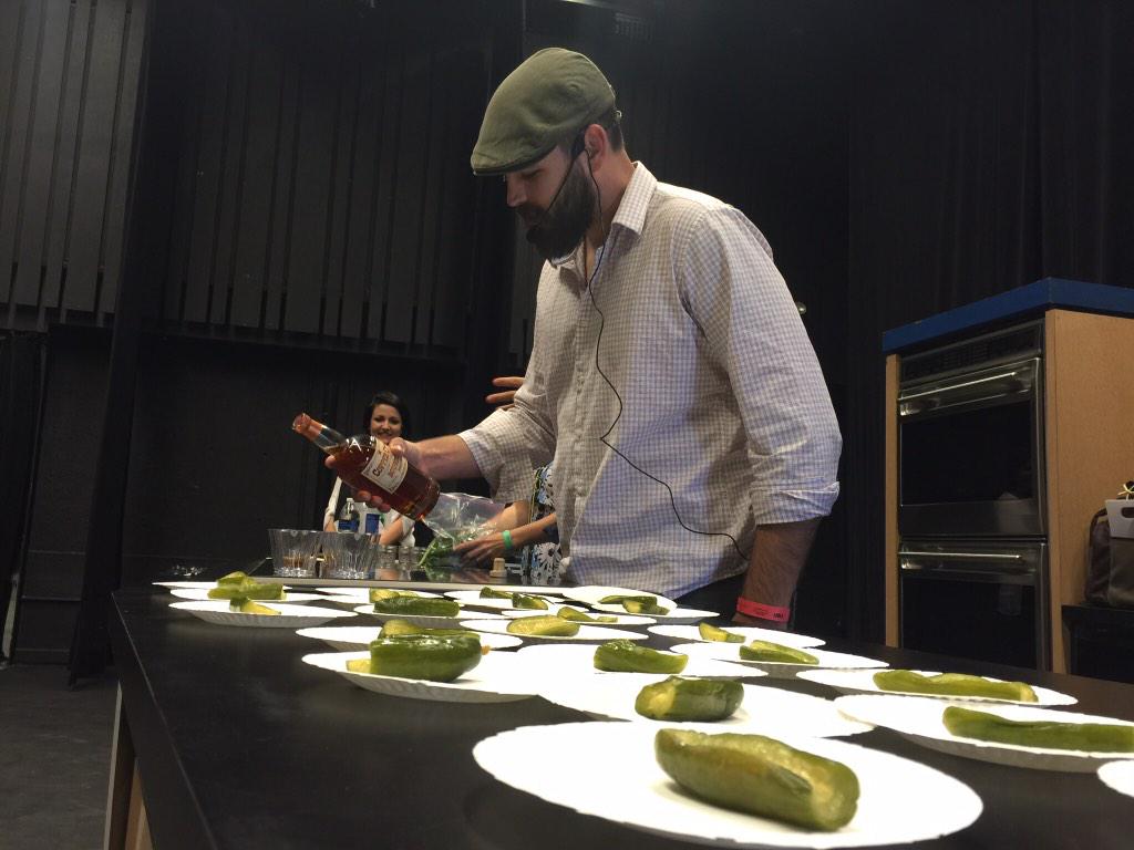 TheGladly's tweet image. Mr. Brandon Casey giving an awesome demonstration at the @devourphoenix #culinaryclassic on this #beautiful #AZ day!