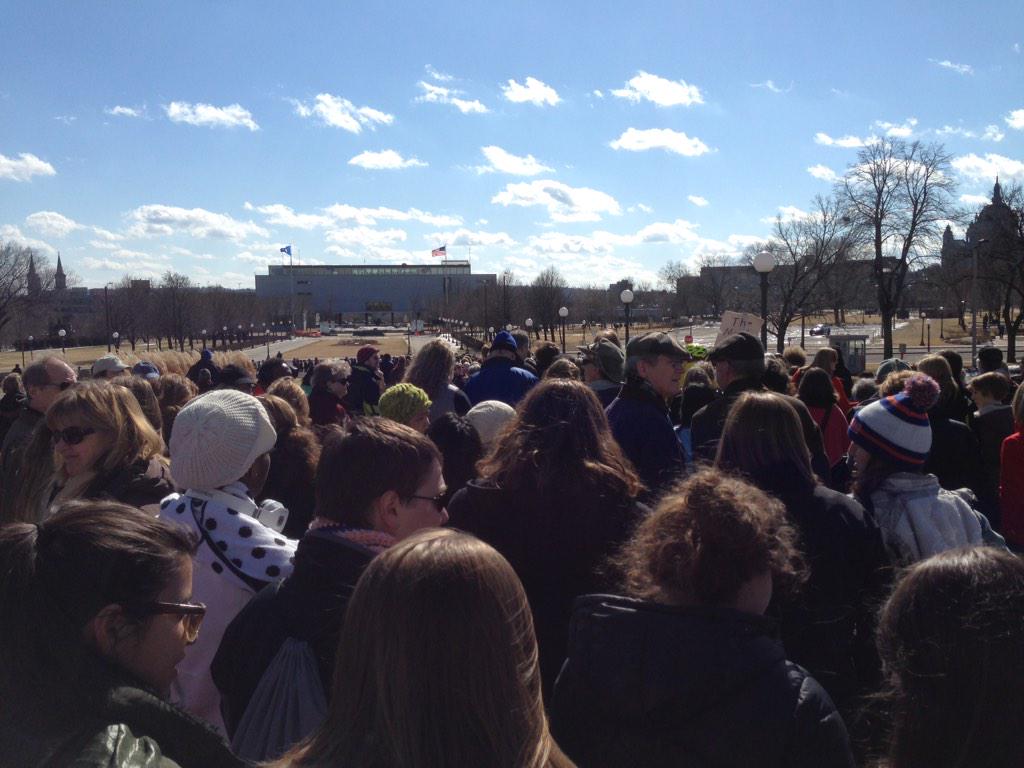 Steve_Marchese's tweet image. #Selma2MN a beautiful day to March, remember and recommittment.