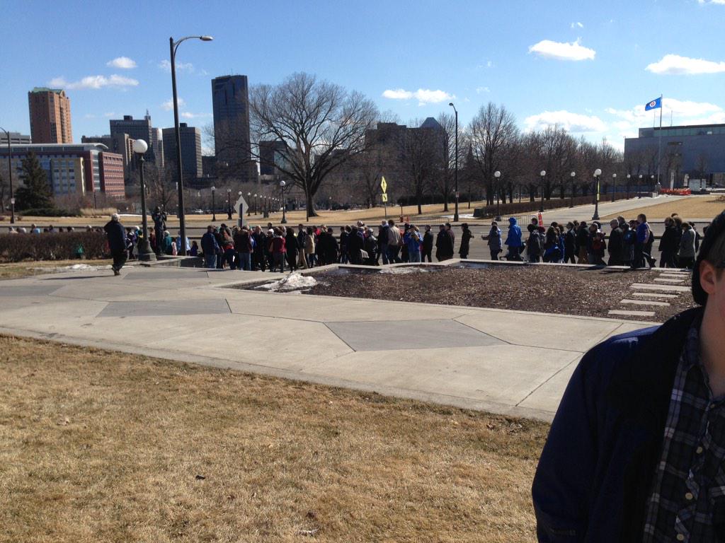 Steve_Marchese's tweet image. #Selma2MN a beautiful day to March, remember and recommittment.