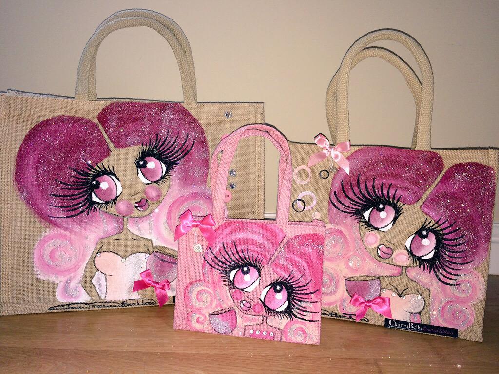 Tomorrow I'm giving away this set of 3 beautiful bags polo/medium &amp; large to one lucky winner! :) RT &amp; follow x