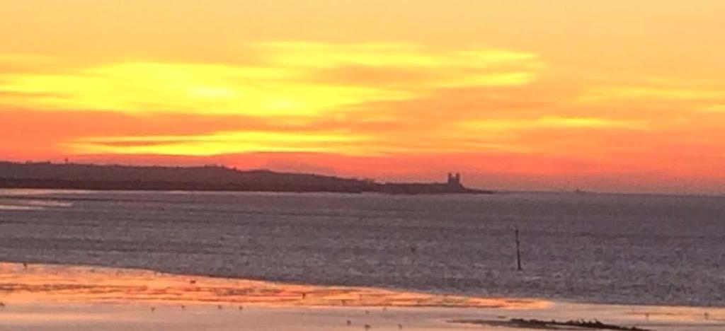 morleymagic's tweet photo. Reculver towers from Birchington, #beachlife #Thanet #sunset http://t.co/cNB3535EjB