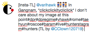 CClown120719's tweet photo. [Insta-TL] @varihawk source: https://t.co/dZz85bAzjE http://t.co/PKmXam1wrK