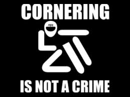 balap sepedah cornering tiada yang berani balap liya