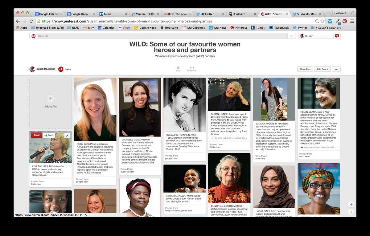 thomwallace's tweet image. Proud of @michellegeis - 68 WILD-WomenInLivestockDevelopment-heroes of @ILRI bit.ly/18st1wc #IWD2015