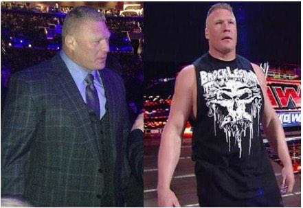 '@WrestlingBants You can see where Lesnar's priorities are. Wears a suit for #UFC184. Wears his pyjamas for #RAW. 😉