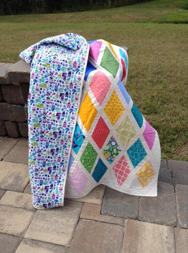 Lady_Schep's tweet image. Made this quilt for some fab peeps!  @StitchyKelly @CTQuilting bit.ly/1x7tlae