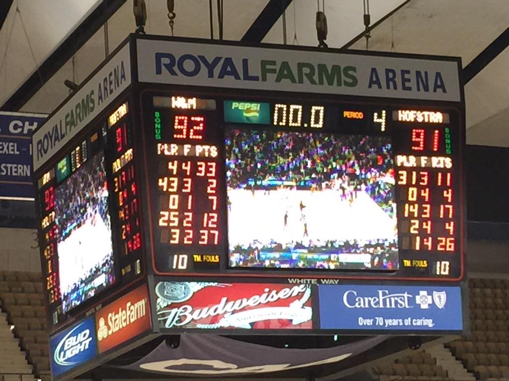 Daniel dixon (@Mr_HeatCheck) with the BIGGEST SHOT OF HIS LIFE, a 3 WITH 0,5 SECONDS TO GO!!!! TRIBE WINS IN 2 ot!!