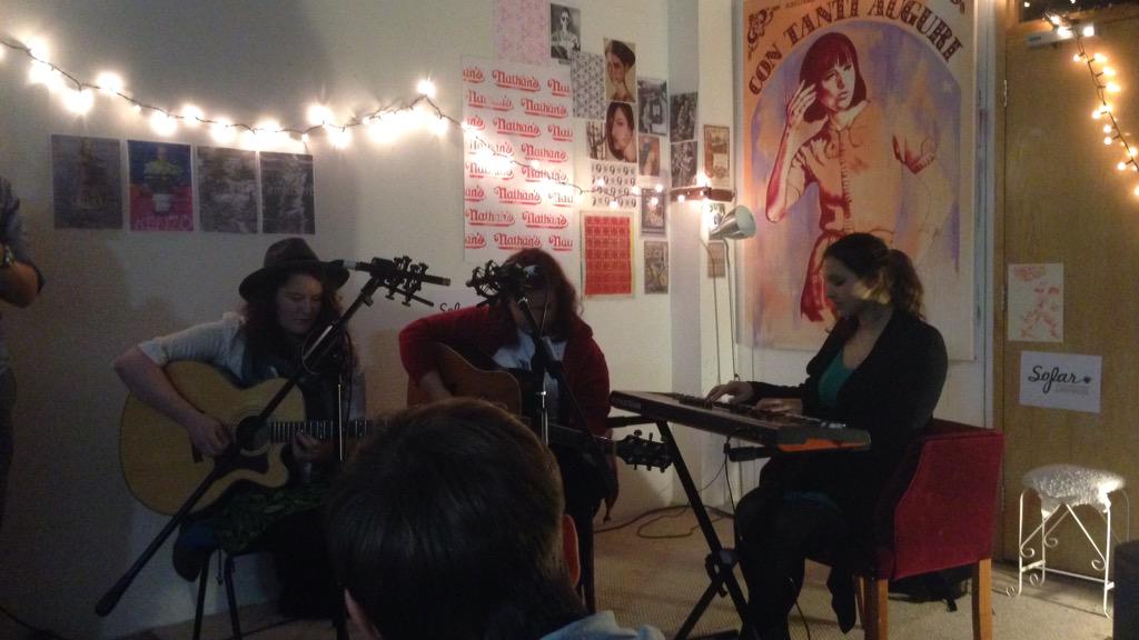 Final act for today's international women's day bonanza! <a href="/Sofarsounds/">Sofar Sounds</a> #makeithappen #liverpool