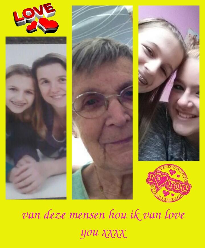 ChayenneVander1's tweet photo. Van deze mensen hou ik mijn mam en mijn overgoot oma van 83 en mijn bff aimee http://t.co/WwL3cohnW2