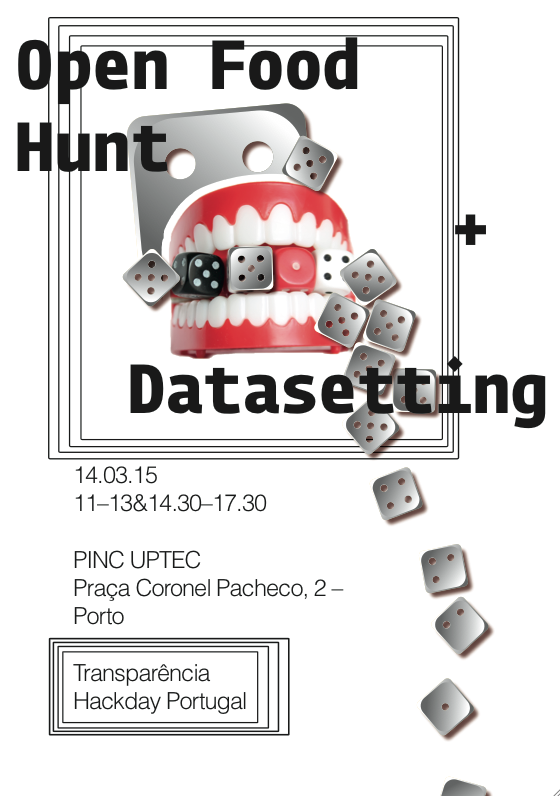 thackdaypt's tweet photo. No próximo sábado, 14 de março, há mais Hackday! Com @CentralDeDados e Open Food Facts: http://t.co/erEnVHd3He http://t.co/wzQKVKxeRp