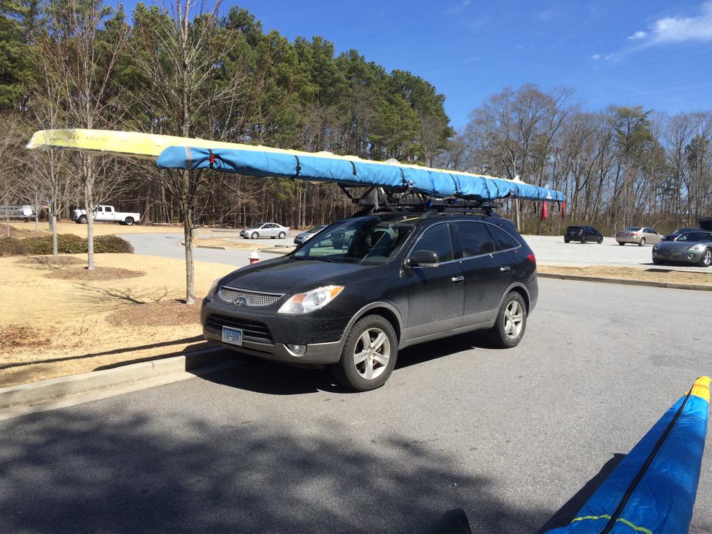 Nothing like two months of erging and 17 hours of driving to pump you up for a scull