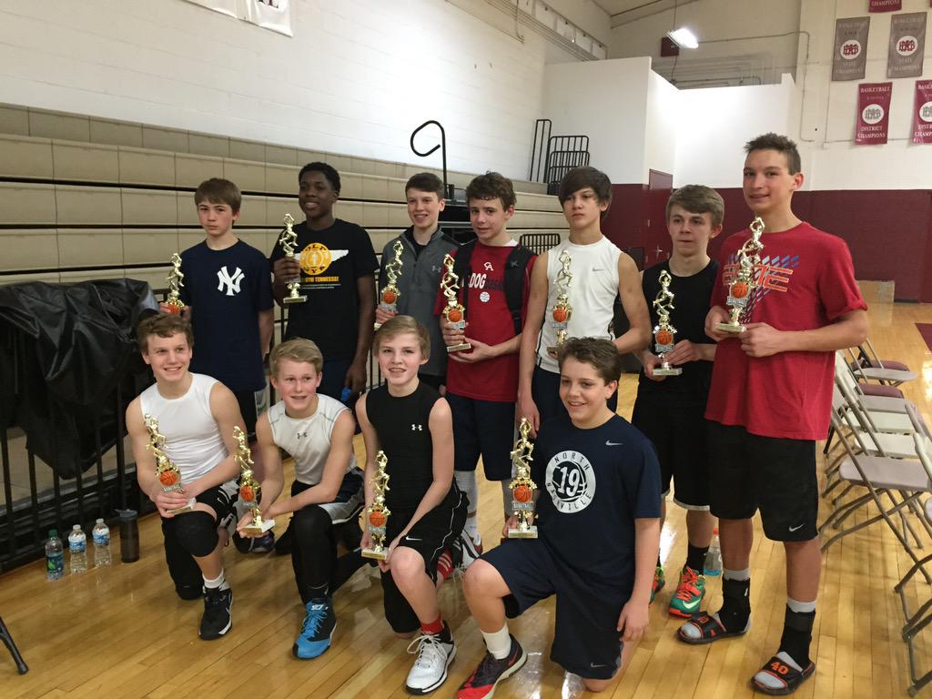 jbmac25's tweet photo. Proud of these boys! Runner-up in this weekend's WNSL tourney. Thx @rcnorton34 for the opportunity! #bballaddict http://t.co/2SFhkKIgeS