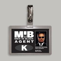 MenInBlackRPG's tweet image. Your name badges will look like this, Have them on /only/ when you enter our facility not when chasing down leads.