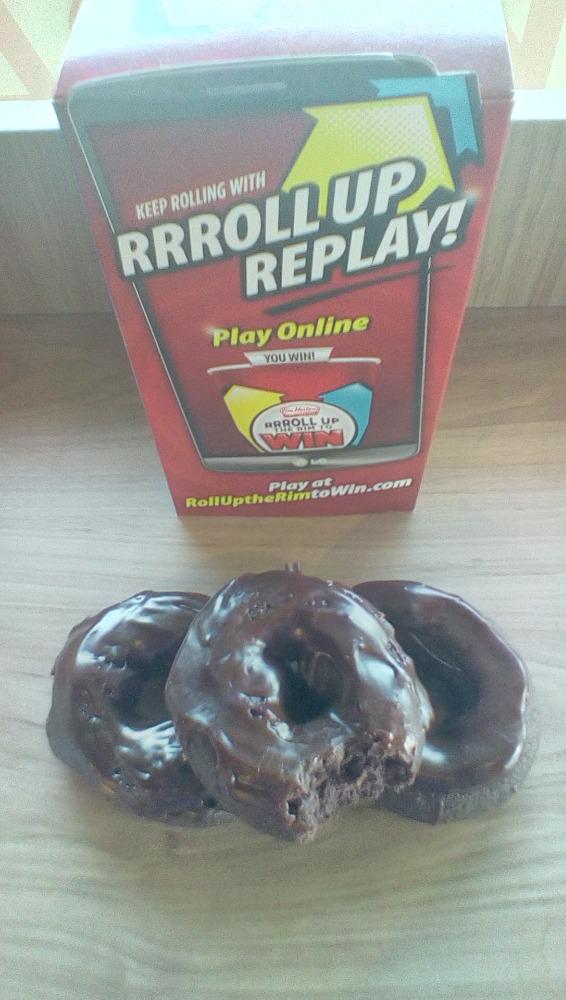 EWeber2012's tweet photo. #Yummy Triple-CHOCOLATE #Donuts #Washtenaw Ave #TimHortons #Ypsilanti, #Michigan. #TimHortonsUS #TimHortonsCA http://t.co/W06UzAAIOI