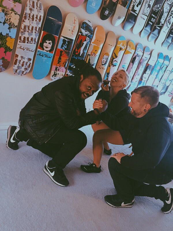 peace to the gods ✨🙌✨ — <a href="/darrellwhitelaw/">dw</a> <a href="/sarahwhitelaw/">Sarah Whitelaw</a>