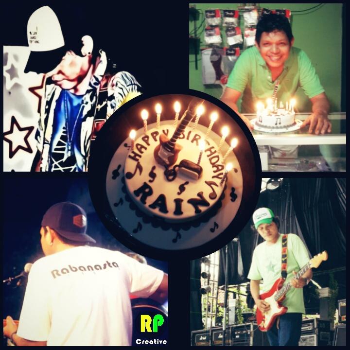 Happy birthday guitarist.. Abang Rain! Djaja selaloe.. Pantjang oemoer..<a href="/RabanastaReggae/">Rabanasta Reggae</a> <a href="/stevenrainhard/">steven rainhard</a>