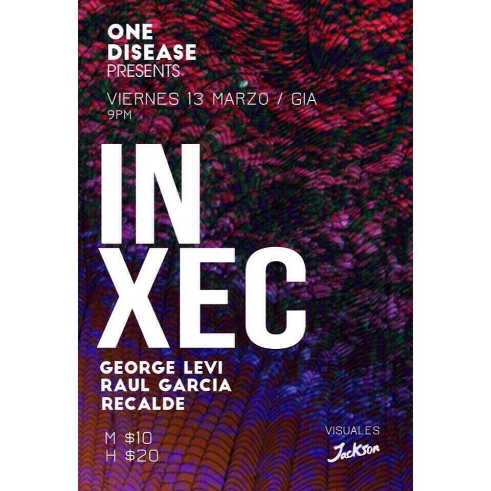JavierChicaP's tweet image. Viernes 13 de marzo a #Inxec guarda la banda y tendras un 50% de dsct en lo nuevo de @OneDiseaseEc #Therapy