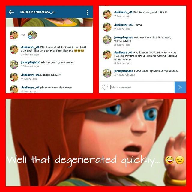 JonnoPlaysCoC's tweet image. Spamming clan chat because you drank six monsters is a good way to get kicked.
-
#CoCproblems #clashproblems #clash…