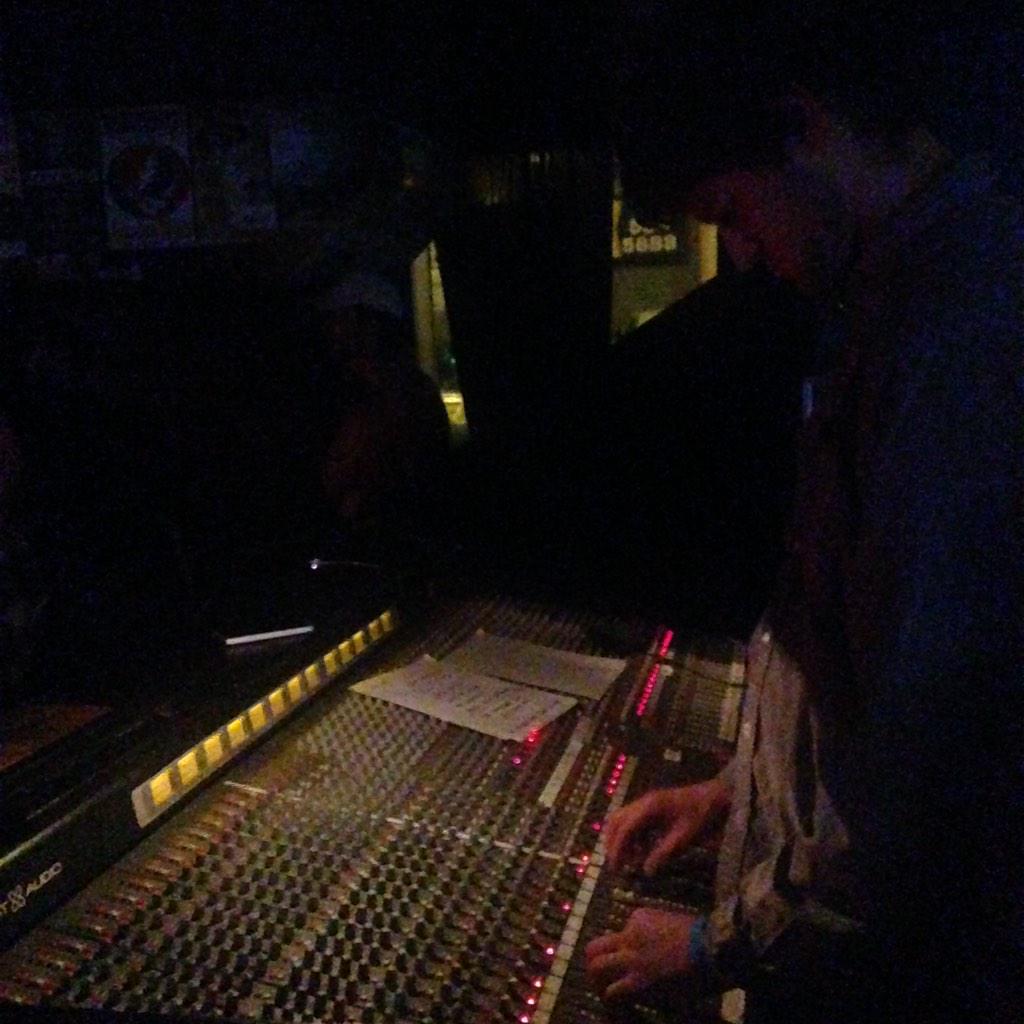 So proud of our teammate <a href="/milespossing/">Miles Possing</a> Leading his team at #rogerspark ,doing IT <a href="/ParkChurch/">ParkChurch</a> &amp; mixing @abbeypub #ctln