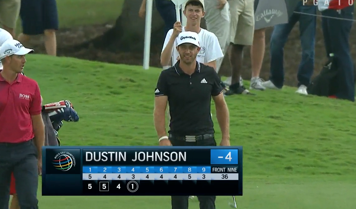 GOLF_com's tweet photo. VIDEO: Dustin Johnson's win at Doral included this fantastic hole-in-one: http://t.co/cLA2IOcNQV http://t.co/NqhBGe1uBk