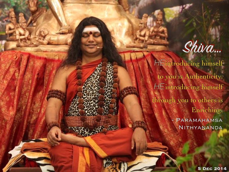 NithyaSatsangs's tweet photo. #Shiva Not only he introduces himself to you, he introduces himself through you to everyone.
#Nithyananda http://t.co/RzwaZWJsSE