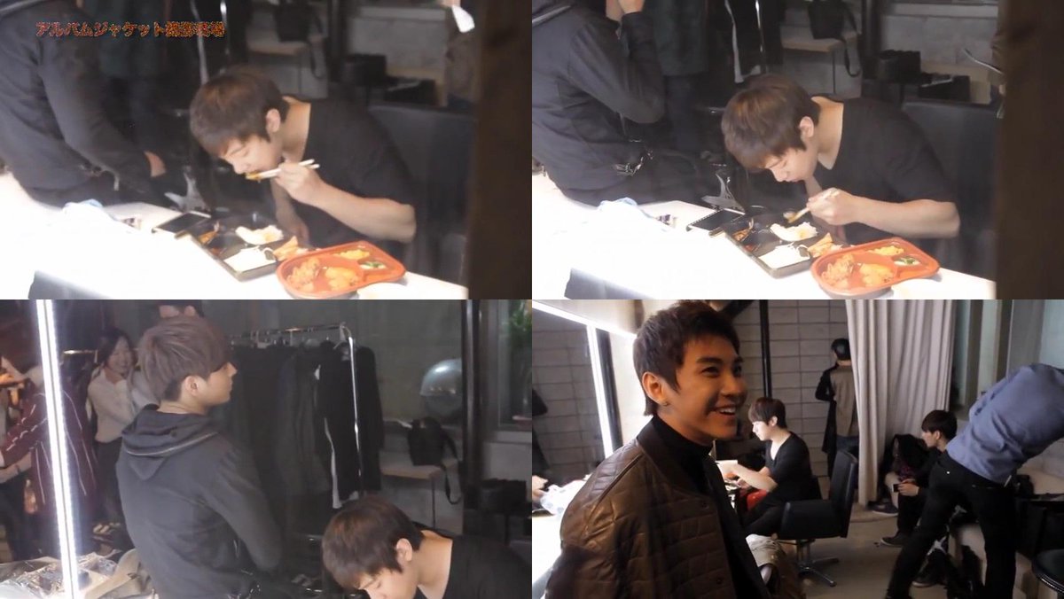AnubisMoon's tweet photo. 😍 นู๋ก็นั่งกินข้าวยาวนานมาก #CDD111 #FTISLAND The Mood Making Minari http://t.co/rt7U8OBujU