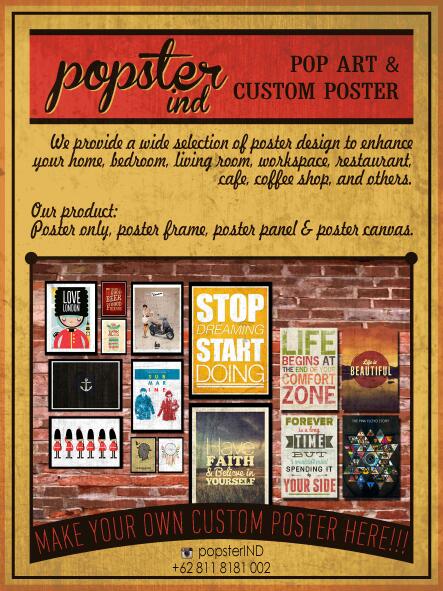 popsterIND's tweet photo. @Jualanku_ID #jualanku Menjual dan menerima berbagai jenis poster untuk kebutuhan interior. http://t.co/pHCgtWL2au