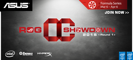 ASUS_ROG's tweet photo. Air & water amateurs #Overclockers be ready! Rog #OCShowdown Formula Series is now started. http://t.co/f7JzivUcOR http://t.co/Iwh9xcZqe0