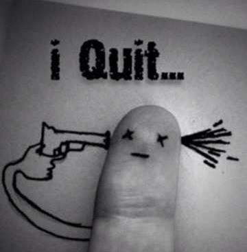 Tweet. Or else get quit 🙏