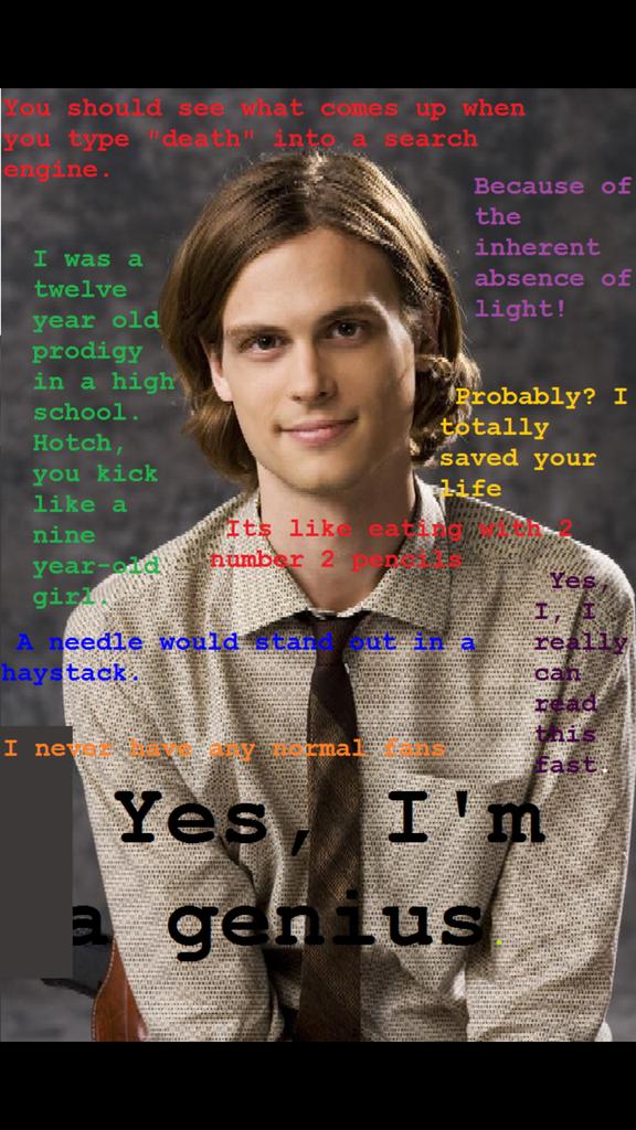 Happy Birthday to this sexy beast...Matthew Gray Gubler!! <3  