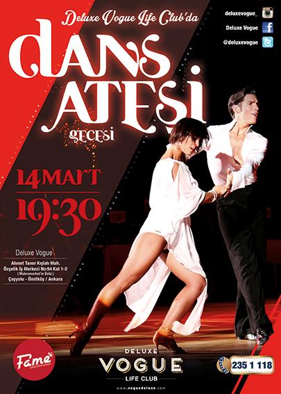 Deluxe Vogue - DANS ATEŞİ gecesi...