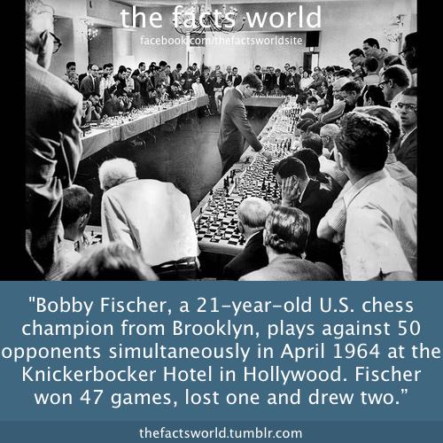 Happy birthday to Bobby Fischer who got his start in the Brooklyn Chess Club! 