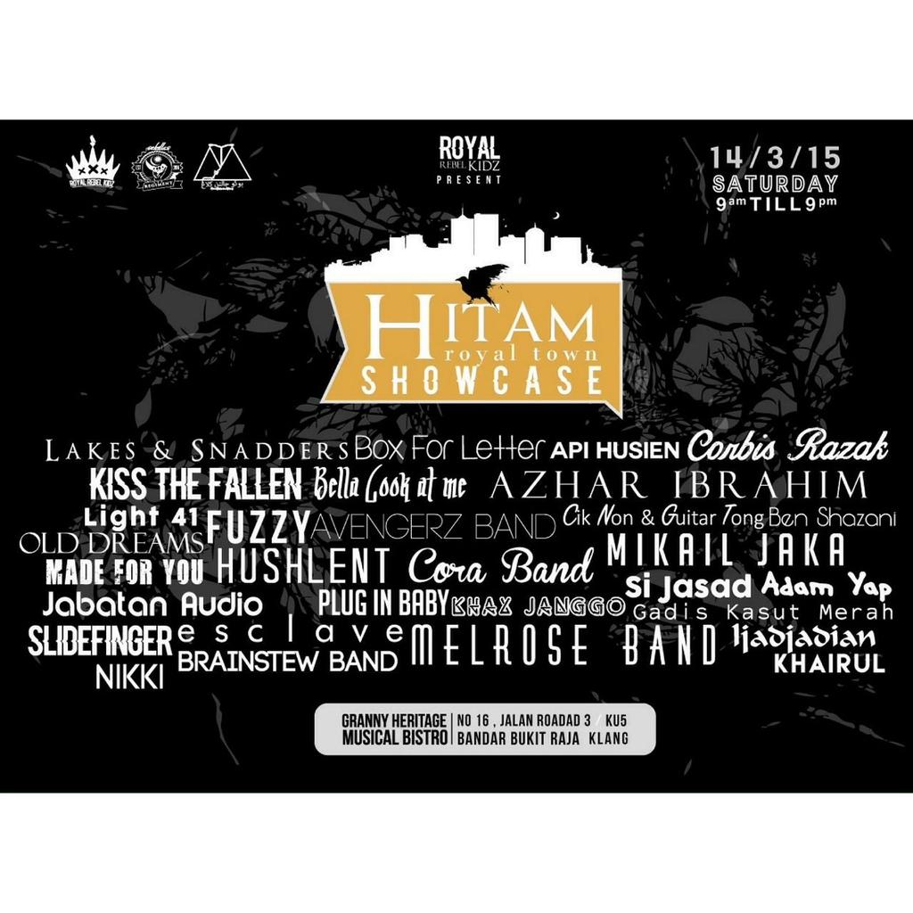 14/3/2015 #HitamRoyalTown