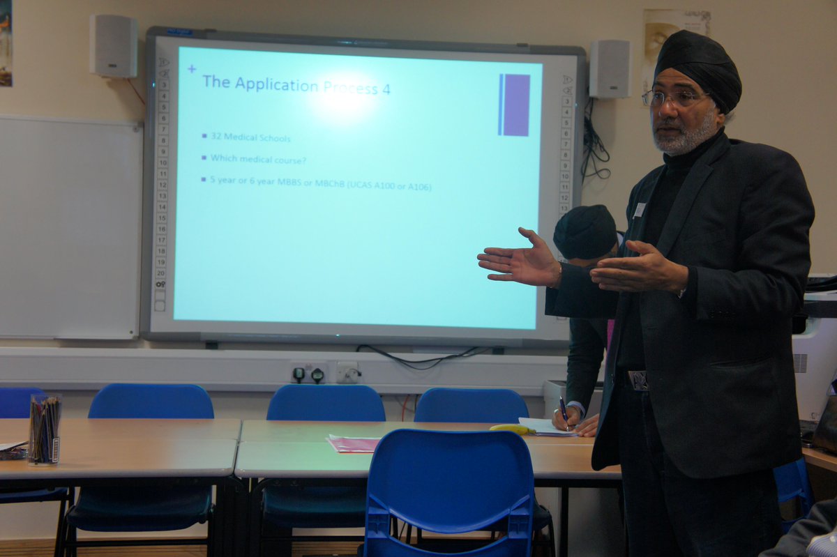 Getting Into Medical School (GIMS) Seminar at Guru Nanak Gurdwara, Walsall.