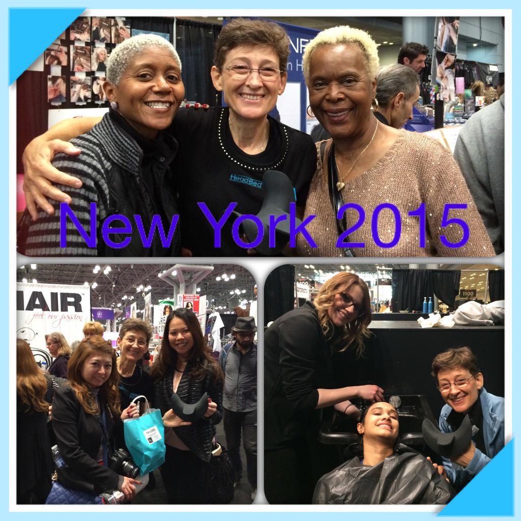 HeadBed_Global's tweet photo. It was a brilliant first day at #IBSNY2015 #haircare http://t.co/YuCDsAkumY