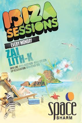 _IbizaSessions's tweet photo. Let's start the week with our talented residents @LithK and @ZAImusic @Space_Sharm http://t.co/fjMc92BB9R