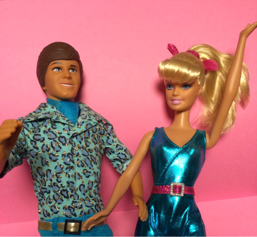 本物のバービードールは目が怖い。ケンそのままでなごむわ〜ほどよく